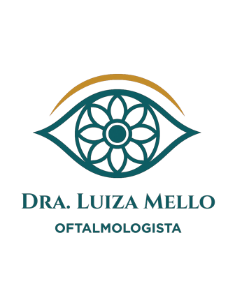 Logotipo Dra. Luiza Mello — oftalmologista em Brasília
